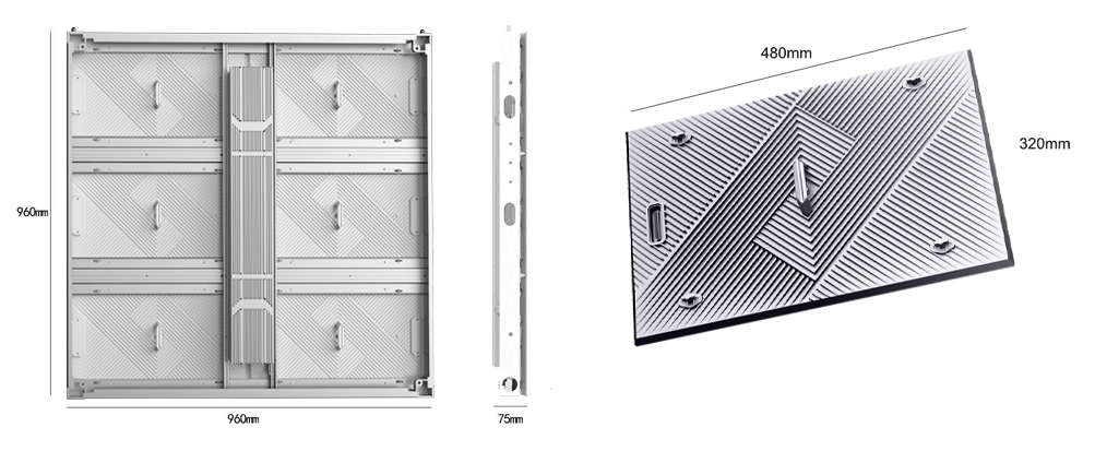 Outdoor Flexible Waterproof Fixed LED Display Screen Technical Parameters